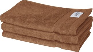 SCHÖNER WOHNEN-Kollektion Gästehandtuch Cuddly, Frottier (3-St), schnell trocknende Airtouch-Qualität