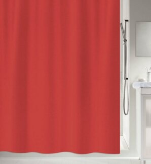 spirella Duschvorhang PRIMO Breite 120 cm, Anti-Schimmel Textil-Duschvorhang, Polyester, 120x200 cm, waschbar