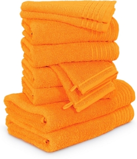 Möve Handtuch Set New Classic, Walkfrottier (10-St), Waschhandschuhen, Gäste-, Hand- und Duschtüchern, 100% Baumwolle