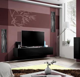 99rooms FLI T30 Lowboard 30x160x40 Schwarz