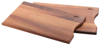 Gefu Frühstücksbrettchen ENNO, 2 Stück, Walnussholz
