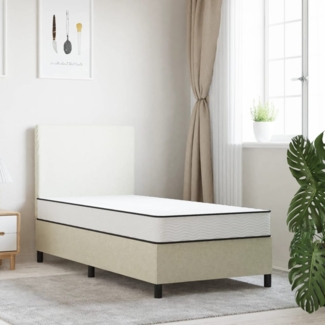 vidaXL Matratze Bonnell-Federkern Mittel 90x190 cm 372969