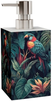 Sanilo Seifenspender Exotic, modernes & stylisches Design, stabile Pumpe, hochwertig