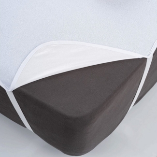 BUYMAX wasserdichte Matratzenschoner 2er Set 60x120 cm Babybett ohne Knistern Matratzenauflage Matratzenschutz Atmungsaktive Baumwolle und TPU Folie Inkontinenzauflage mit 4 Eckgummis Milbenschutz