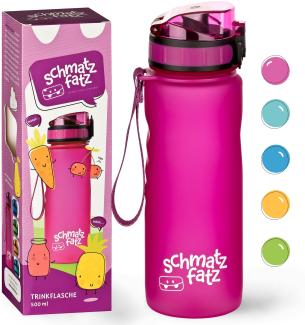 schmatzfatz Trinkflasche Sportflasche 500 ml 24 cm Tritan Violett