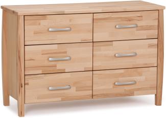 Dico Massivholz Buche Kommode Salina 470. K 01 Kernbuche geölt