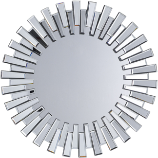 Wandspiegel silbern ø70 cm CHOLET