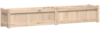 vidaXL Pflanzkübel 180x31x31 cm Massivholz Kiefer 837494