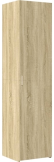 vidaXL Highboard Sonoma-Eiche 45x42,5x185 cm Holzwerkstoff 3281408