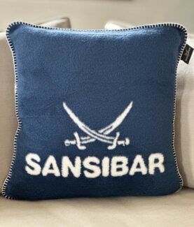 Sansibar Sylt Kissenbezug Jacquard Kissenhülle "Doubleface", Sansibar Dekokissen, 50x50 cm, besonders weich, angenehm wärmend, pflegeleicht, hautfreundlich