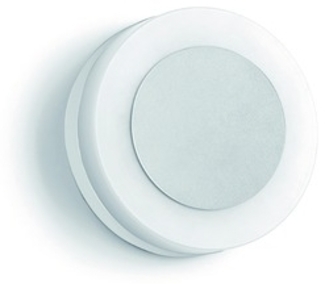 BRUMBERG LED-Wandanbauleuchte 9W 3000K 620lm ws Konv IP54 Ø145x47mm