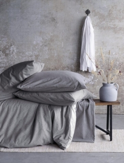 Irisette Bettwäsche Edel-Feinbiber Bettwäsche Set Koala 8487 140 x 200 cm grau, Baumwolle, 2 teilig, bettwäsche 140x200 baumwolle winter warm sale Weihnachten