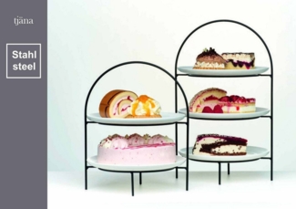 Ritzenhoff & Breker Tjäna Etagère mit Teller 3-stufig