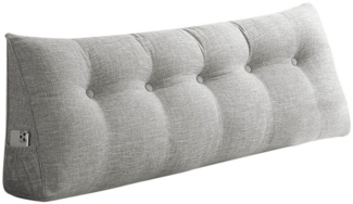 JEOBEST Rückenkissen Lesekissen für Bett und Sofa, Keilkissen Groß, mit waschbarem Bezug, Ideal zum Anlehnen im Bett