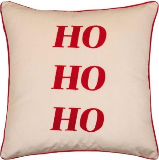 pad Kissenhülle Ho Ho Ho Lyrics Rot (45x45 cm) 11740-Q40-4545