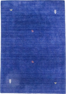 Morgenland Gabbeh Teppich - Softy - Agra - rechteckig - 200 x 150 - Dunkelblau
