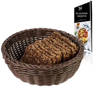 Thiru Brotkorb Aufbewahrungskorb - handgeflochten modern - Multifunktional