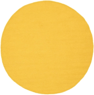 Morgenland Kelim Teppich - Trendy - Fancy - 150 x 150 - Gold
