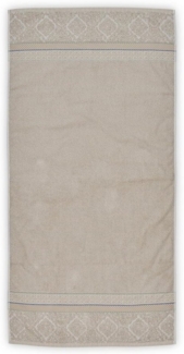 PiP Studio Handtuch Soft Zellige Khaki 70X140 Khaki 100% Cotton, terry, 500 GSM 70 x, Baumwolle (1-St), Handtuch Frottetuch