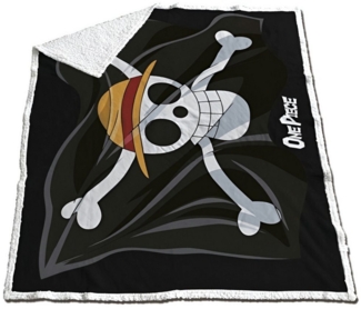 Wohndecke Anime One Piece Pirates Coral Decke warme Kuscheldecke 130x170 cm, One Piece Anime