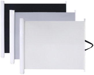 Türschutzgitter Treppenschutzgitter Absperrgitter Grau Ausziehbar Kind Hund Baby Welpen Schutzbarriere Einrollbar Haustiere