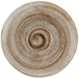 Bonna Mülleimer 6x Bonna Aura Terrain Rita Untertasse Ø12cm 1,5cm hoch Unterteller