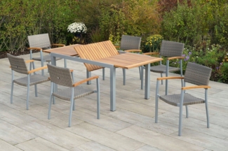 MERXX Garten-Essgruppe Silano, (7-tlg)