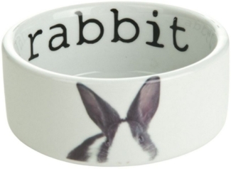 Beeztees Futternapf Kaninchen-Napf Snapshot Keramik