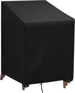YoungBee Gartenstühle Abdeckung 420D Material Schwarz 120*65*65cm