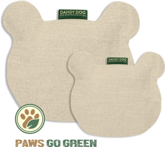 Dandy Dog Hundespielzeug Eco Dog Bär Sand Größe L/XL