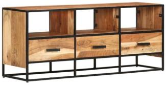 vidaXL TV-Schrank 110x30x45 cm Massivholz Akazie [327448]