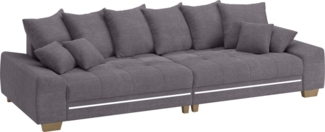 Mr. Couch Big-Sofa Nikita II, mit RGB-LED Beleuchtung, Kaltschaumpolsterung bis 140 kg belastbar
