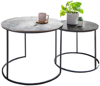 Couchtisch Chile / Capra , Schwarz , 0 x 0 x 0 cm