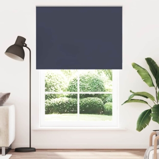 vidaXL Verdunkelungsrollo Marineblau 160x210 cm Stoffbreite 156,6 cm 4011582