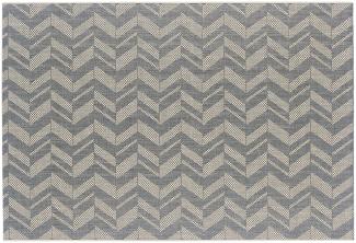 Sieger Outdoor-Teppich Outdoor-Teppich allwettertauglich und pflegeleicht, Polypropylen Muster 230 x 160 cm