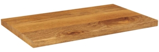 vidaXL Tischplatte 50x40x2,5 cm Rechteckig Massivholz Mango 371575