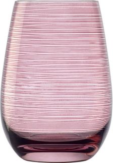 Stölzle Lausitz TWISTER Becher 465 ml flieder 6er Set - A