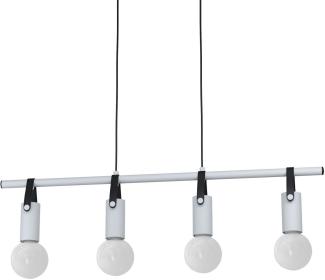 Eglo 98282 Pendelleuchte APRICALE grau, schwarz E27 4X40W L:74cm B:5,5cm H:110cm dimmbar