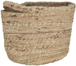Korb mit Henkel Deko Korb Hängekorb Jute Natur Ib Laursen 65027-00