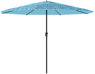 vidaXL Sonnenschirm mit Stahlmast Blau 388x388x248 cm 4005114