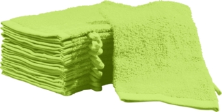 REDBEST Waschhandschuh Waschhandschuh "Oceanside" 12er-Pack, 1BA000_Leichtfrottier, Leichtfrottier Uni