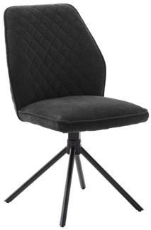 2er Set Esszimmerstuhl Acandi - Anthrazit