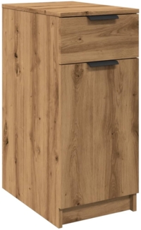 vidaXL Büroschrank Artisan-Eiche 33x50x75 cm Holzwerkstoff 856998