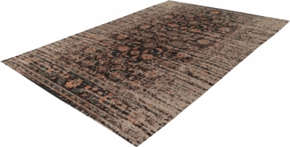 Teppich Charme 225 Multi / Rot 80cm x 150cm | Vintage-Stil | Flachflor