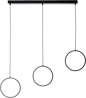 Brilliant AG Leuchten G99890-76 Chaumont Pendelleuchte 3-flammig schwarz 3000K