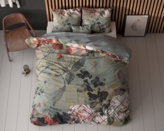 Sitheim-Europe Bettwäsche SLEEPTIME Marmor Art Deco Bettbezug mit Kissenbezug, 100% Baumwolle, 3 teilig