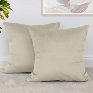 Amilian Kissenbezüge - 2er Set Kissenbezug - Zierkissenbezüge - Kissenhülle, (2 Stück), 40x40 cm, Kissenhülle für Zierkissen, Sofakissen, Dekokissen, Kissen