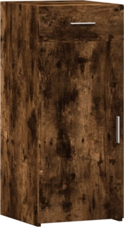 vidaXL Sideboard Räuchereiche 40x42,5x93 cm Holzwerkstoff 846282