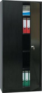 Steelboxx Mehrzweckschrank Metallschrank abschließbar Aktenschrank Büroschrank 195x92,5x60cm (1-St) Mehrzweckschrank abschließbar