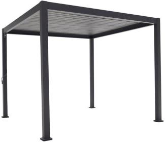 Pergola MIRADOR Classic 3x3 anthrazit Lamellendach